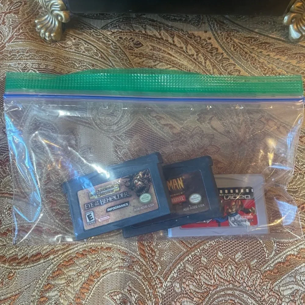Game Boy Advance 3-Game Bundle - Spider-Man, Dragon Ball GT, Dungeons & Dragons